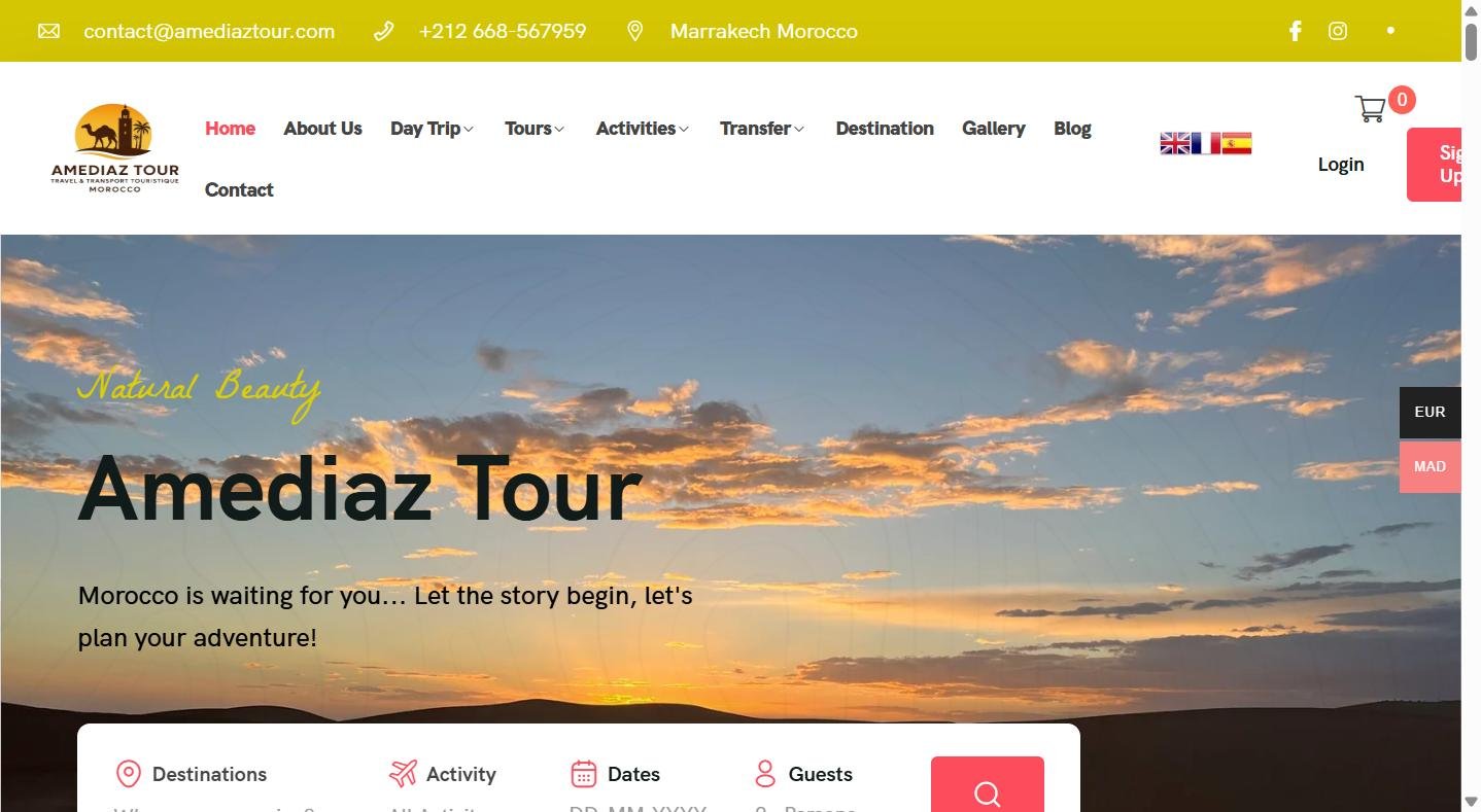 Amediaztour — Tourisme