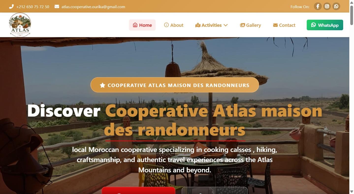 Cooperative Atlas Maison des Randonneurs — Hôtellerie