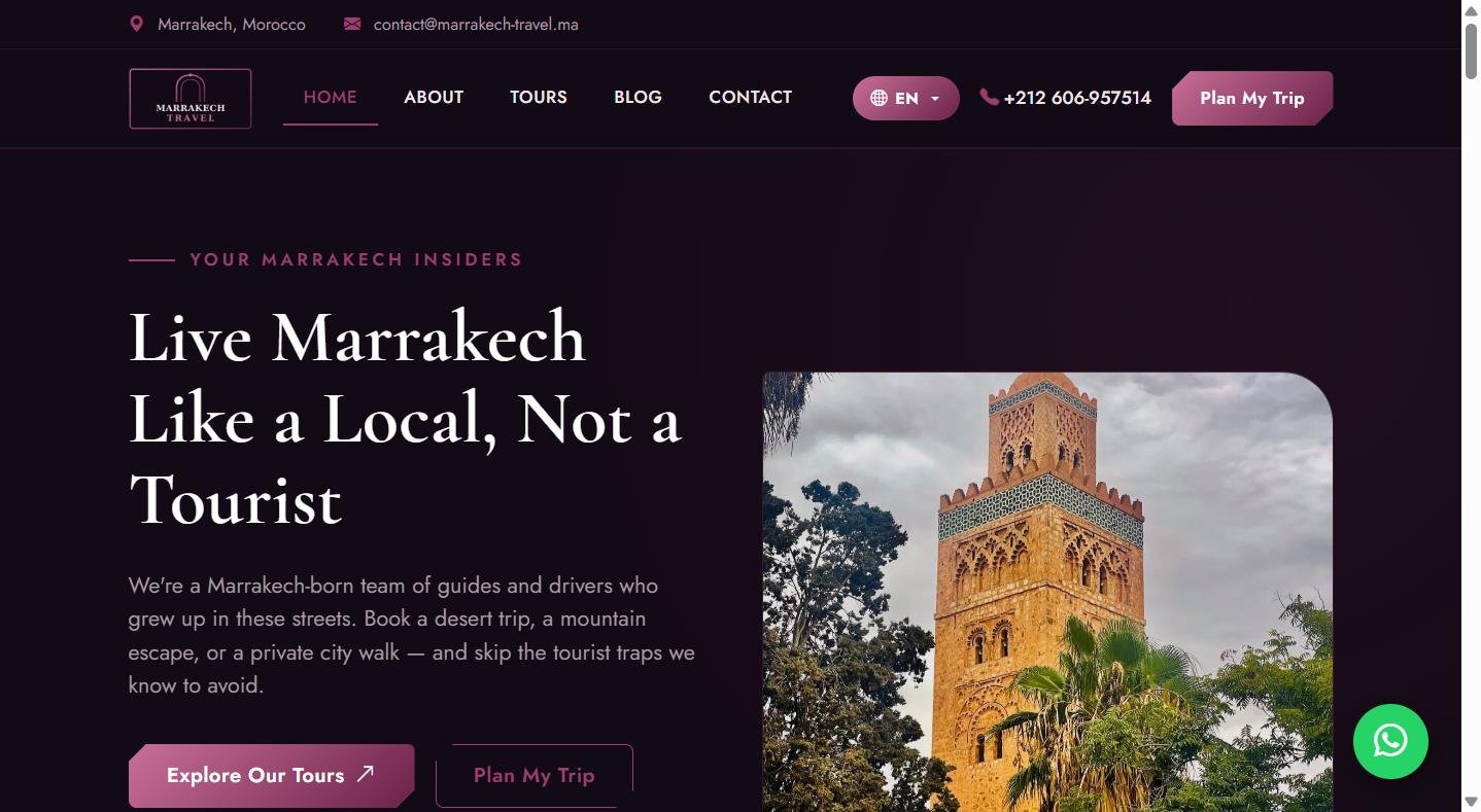 Marrakech Travels — Tourisme