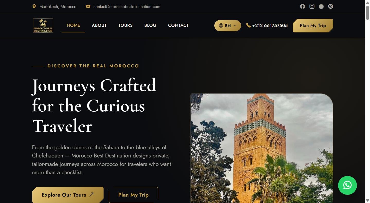 Moroccobestdestination — Tourisme